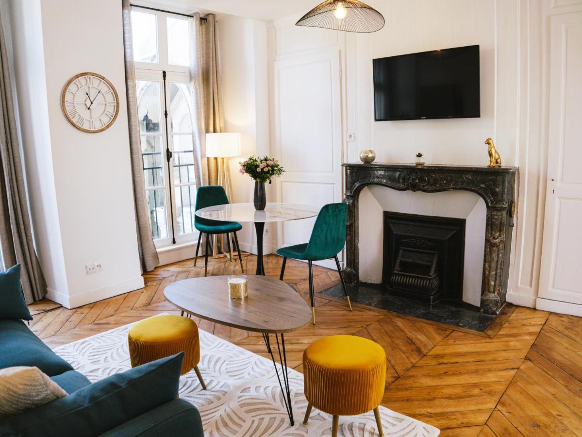 Appartement Superbe T2 Avec Vue Sur Cour - Rouen Centre Extérieur photo